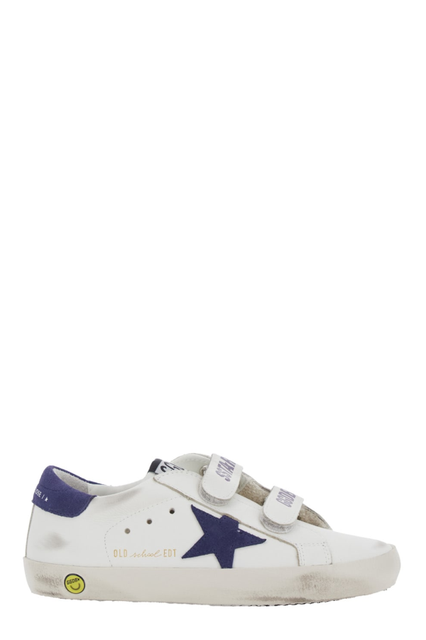 Golden Goose Old School Low-Top Sneakers - White