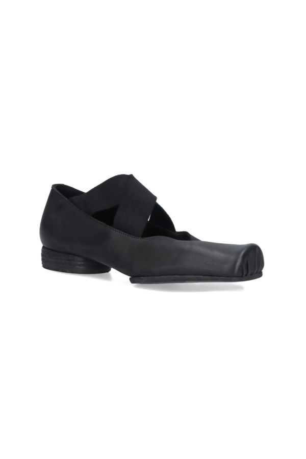 Uma Wang Heeled Ballet Flats - Black