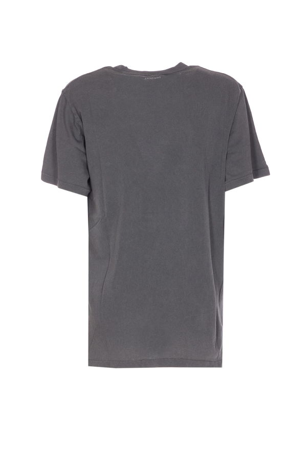 Anine Bing Harry Shrunkelili T-Shirt - Gray