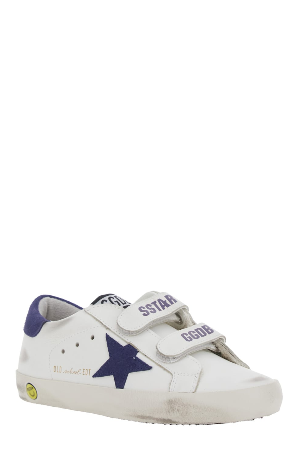 Golden Goose Old School Low-Top Sneakers - White