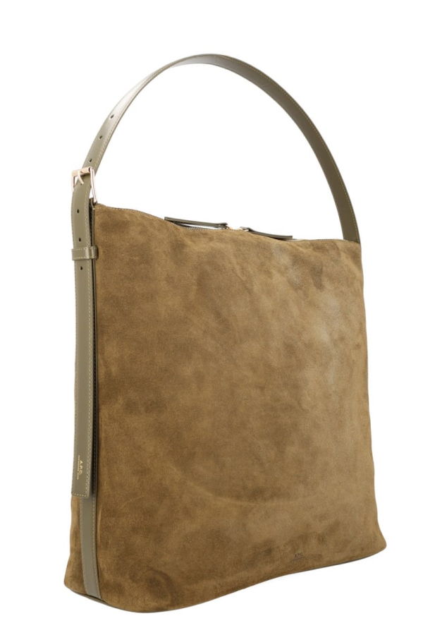 A.P.C. Real Maxi Bag Shoulder Bag - Green