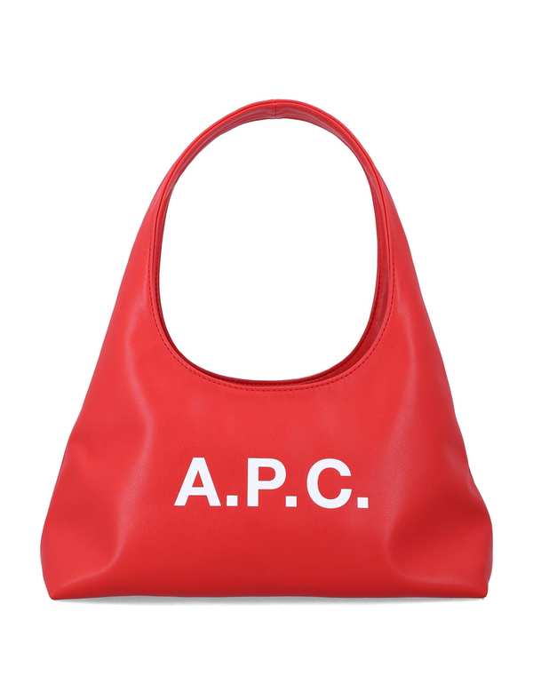 A.P.C. Baby Ninon Shoulder Bag - Red A.P.C. Baby Ninon Shoulder Bag - Red