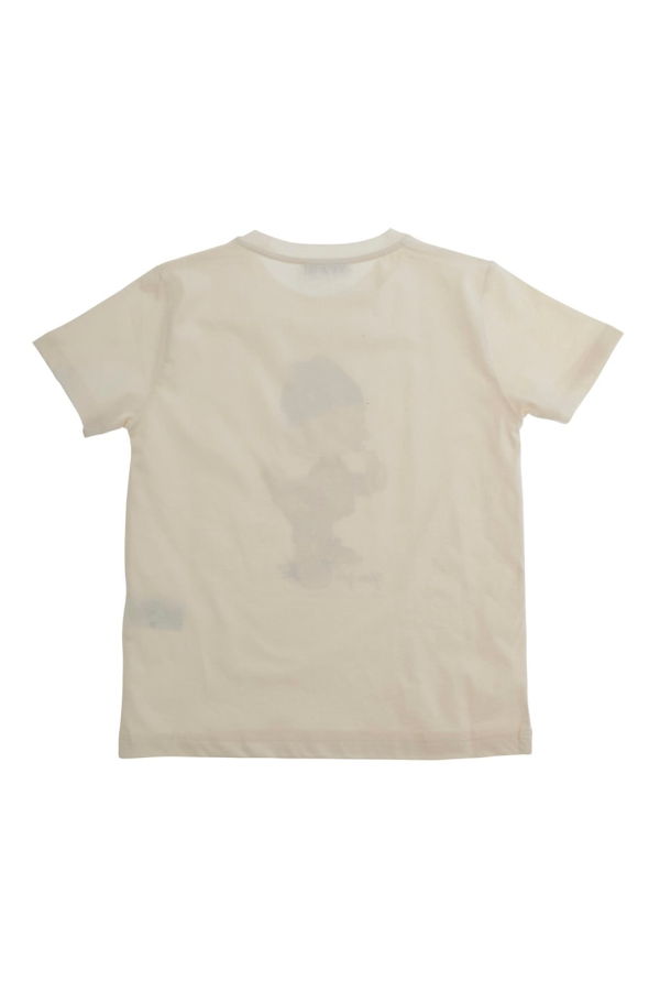 KIDS Golden Goose Crewneck T-Shirt - White