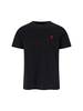 Ami Alexandre Mattiussi Ami De Coeur T-Shirt - Black - Thumbnail 1