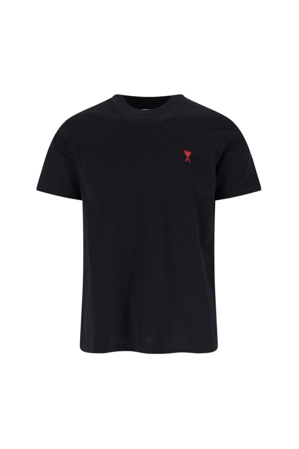 Ami Alexandre Mattiussi Ami De Coeur T-Shirt - Black