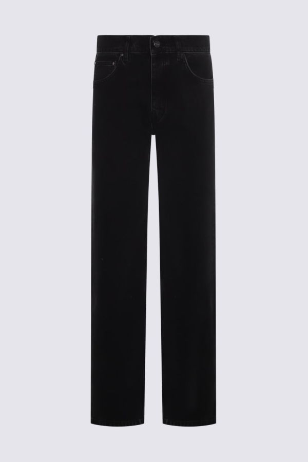 Anine Bing Cotton Denim Jeans - Black
