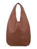 A.P.C. Le Neige Grained Leather Handbag - Hazelnut - Thumbnail 1