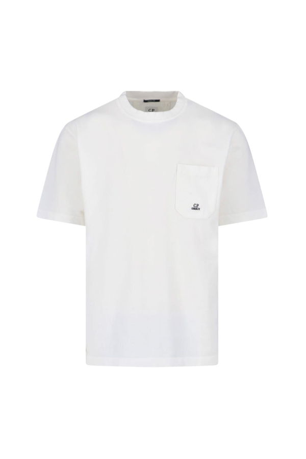C.P. Company Logo T-Shirt - White