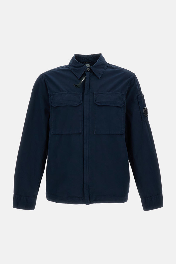 C.P. Company Zip Shirt Jacket - Blue