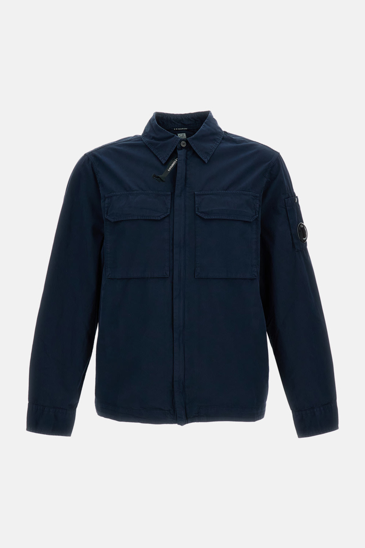 C.P. Company Zip Shirt Jacket - Blue - Image 1 of 3