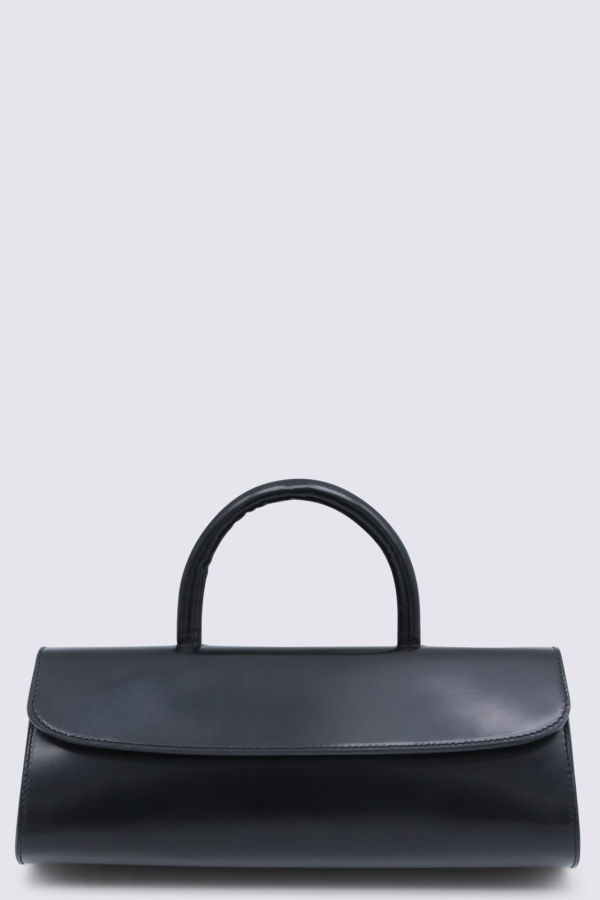 BY FAR Mini Longa Top Handle Bag - Black