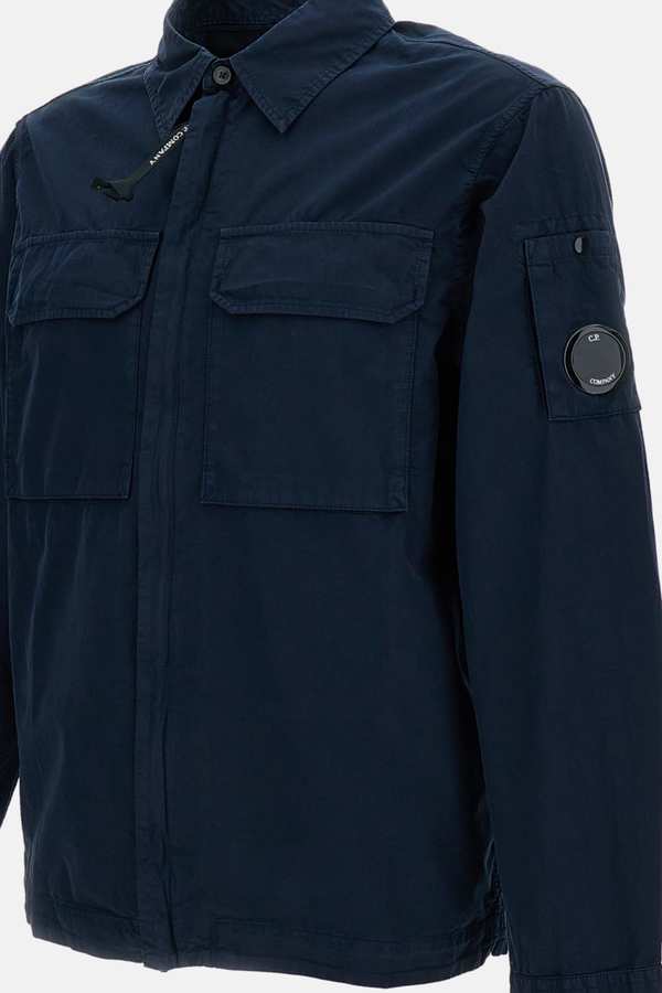 C.P. Company Zip Shirt Jacket - Blue