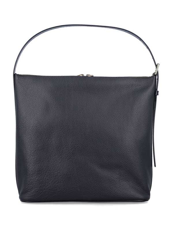 A.P.C. Vera Leather Shoulder Bag - Black
