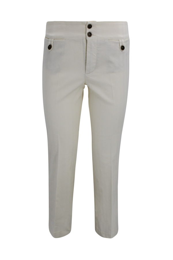 Etro Trousers With Pockets Jeans - White