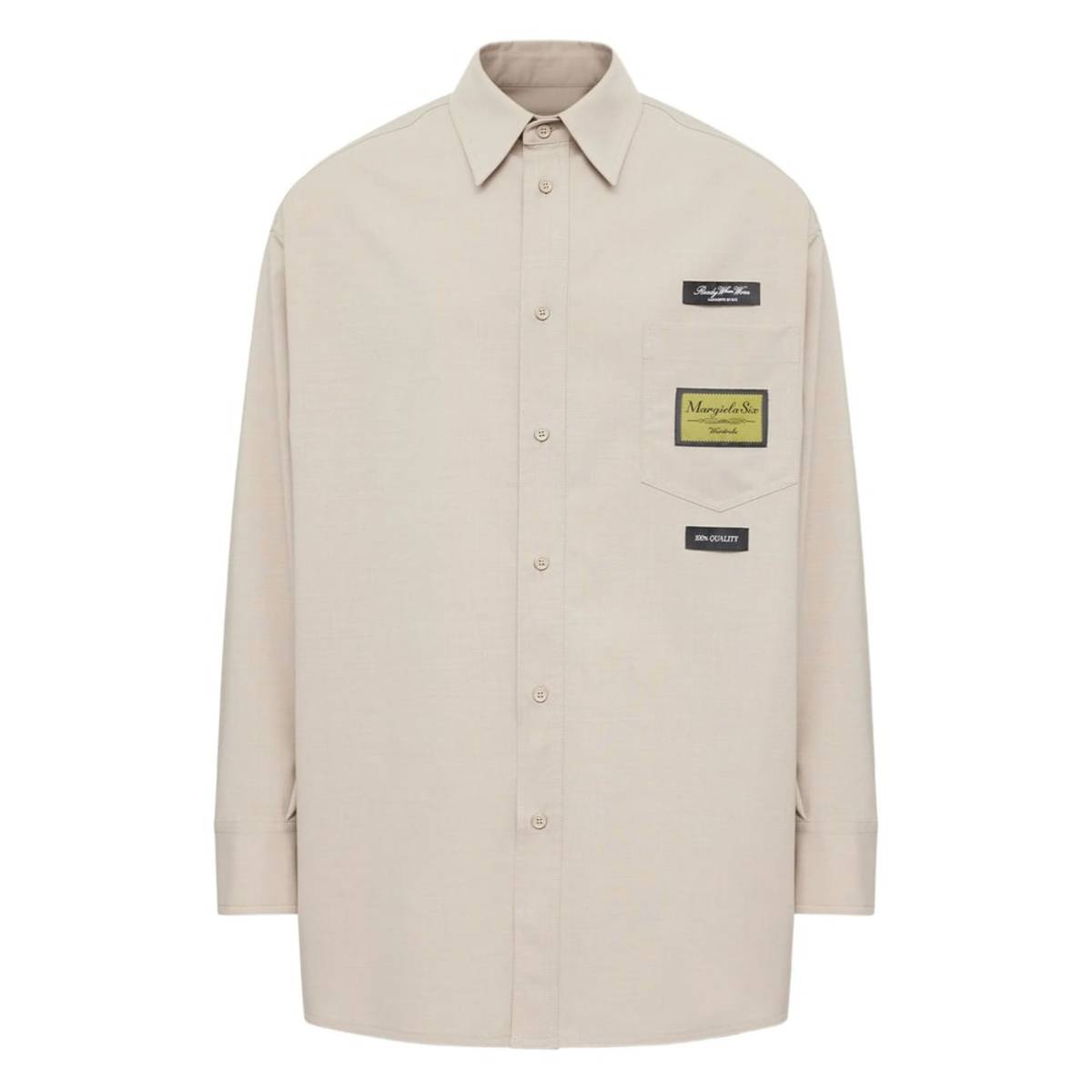 MM6 Maison Margiela Shirt - Neutrals - Image 1 of 5