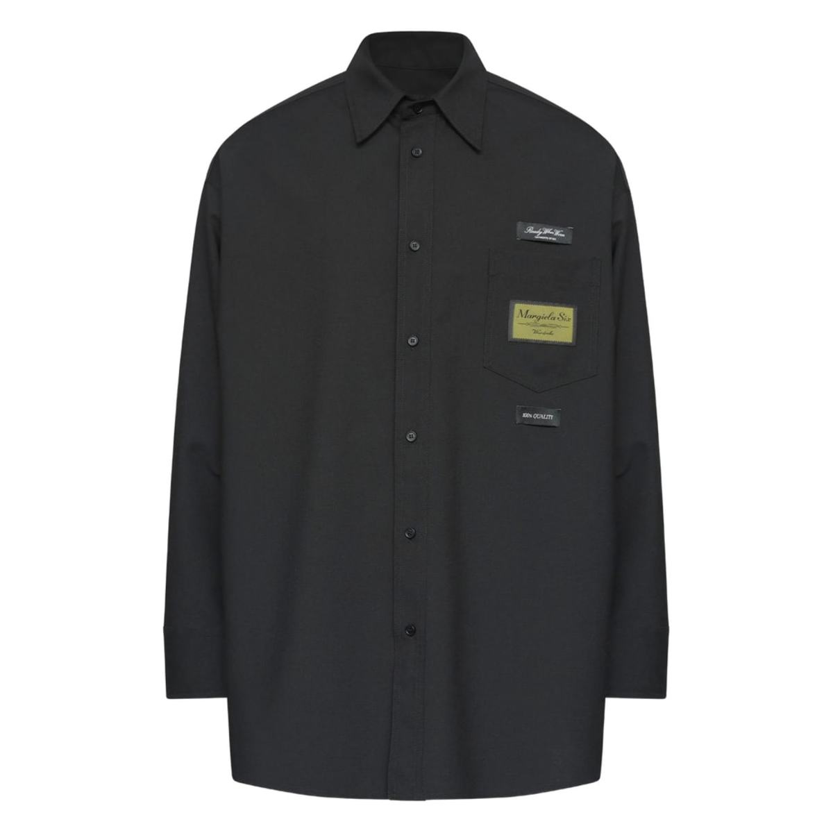 MM6 Maison Margiela Shirt - Black - Image 1 of 5
