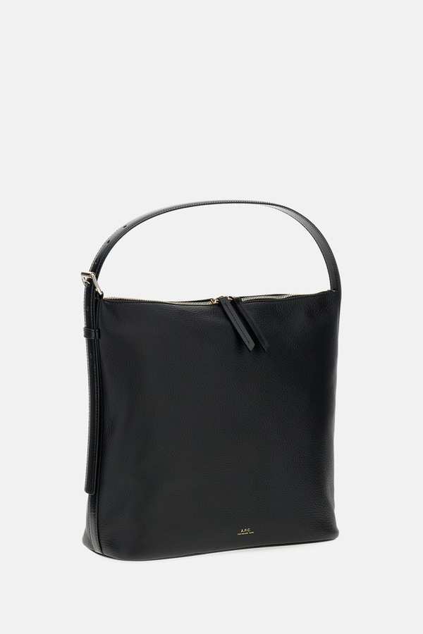 A.P.C. Sac Vera Shoulder Bag - Black
