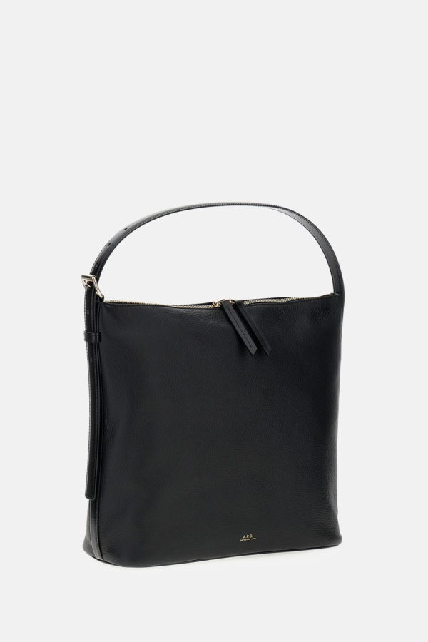 A.P.C. Sac Vera Shoulder Bag - Black