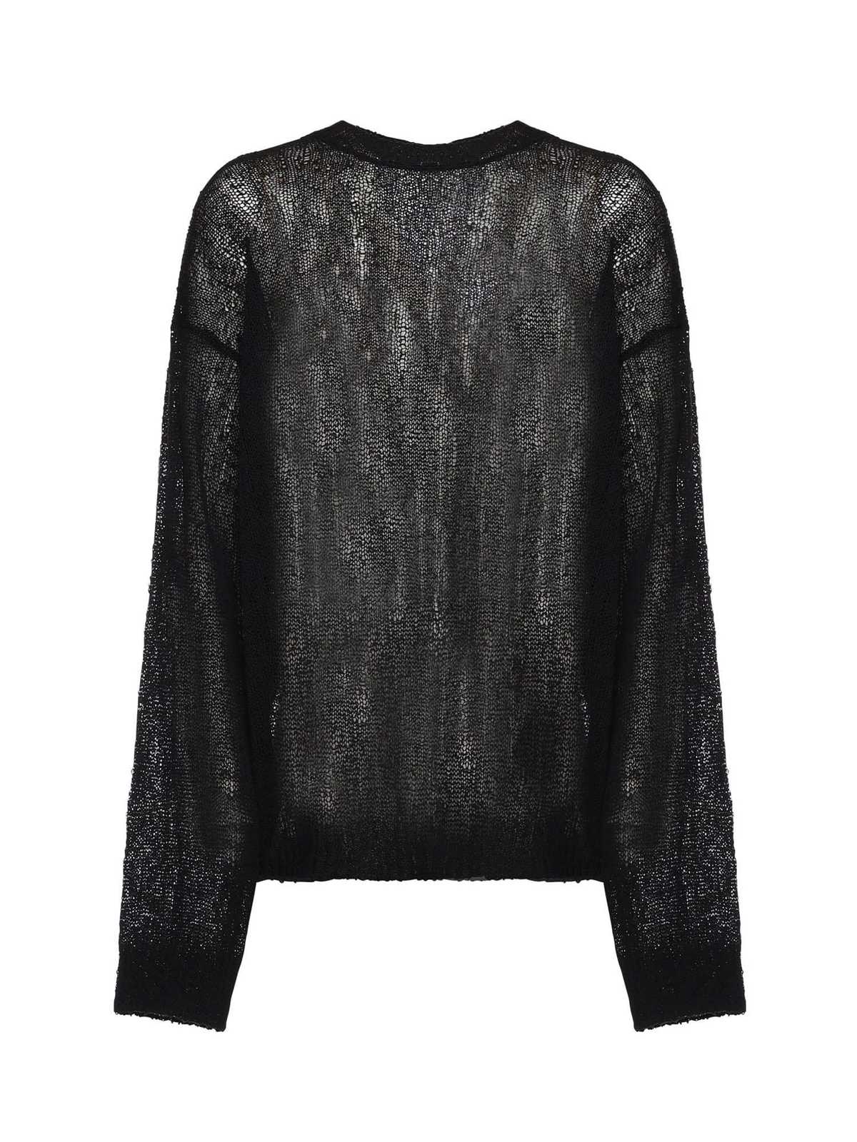 Ann Demeulemeester Joas Comfort Cotton Sweater - Black - Image 1 of 3