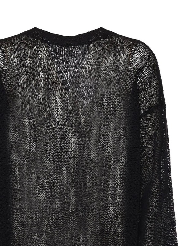 Ann Demeulemeester Joas Comfort Cotton Sweater - Black