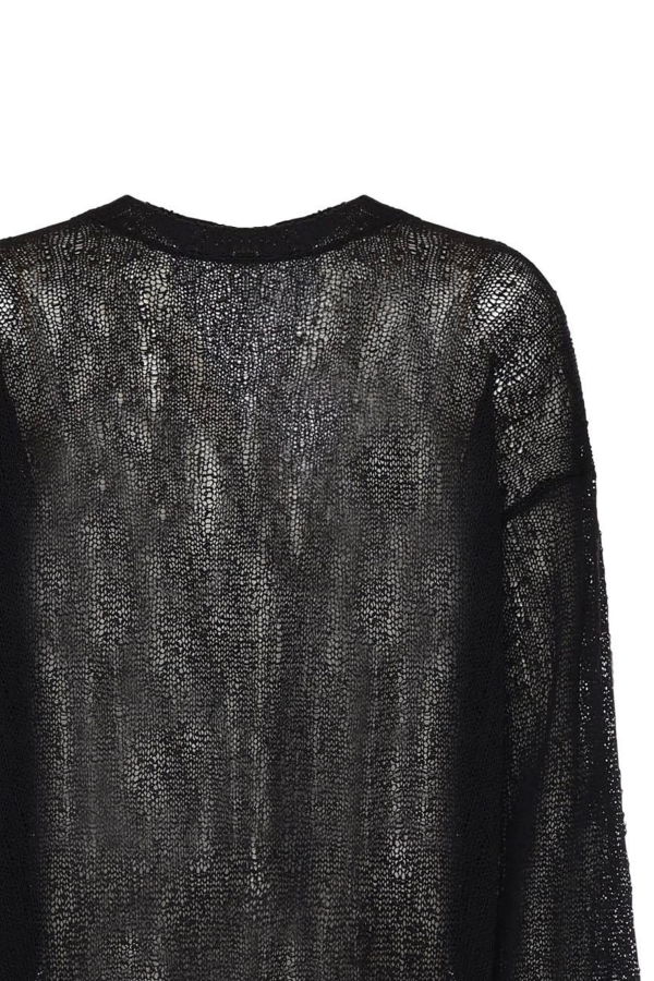 Ann Demeulemeester Joas Comfort Cotton Sweater - Black