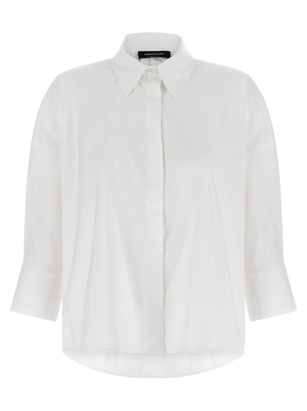 Fabiana Filippi Diamond Thread Shirt - White