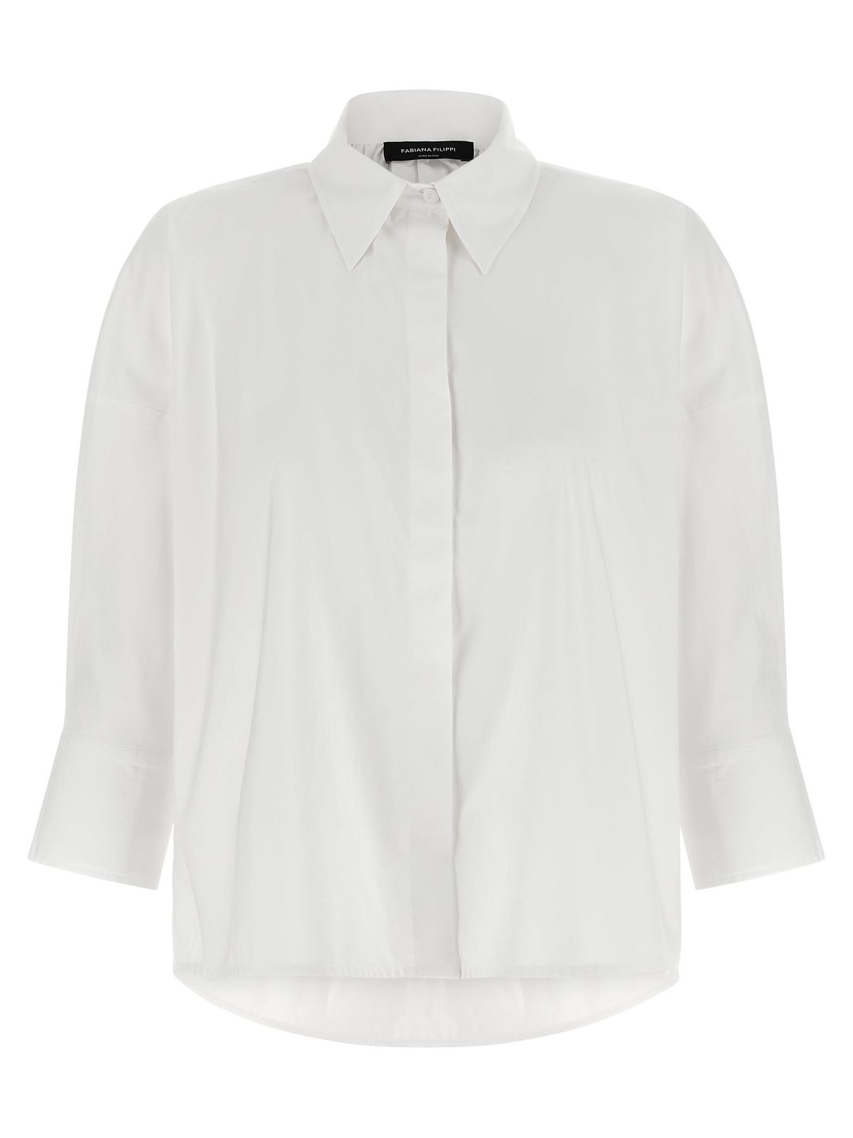 Fabiana Filippi Diamond Thread Shirt - White - Image 1 of 4