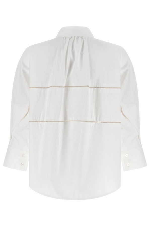 Fabiana Filippi Diamond Thread Shirt - White