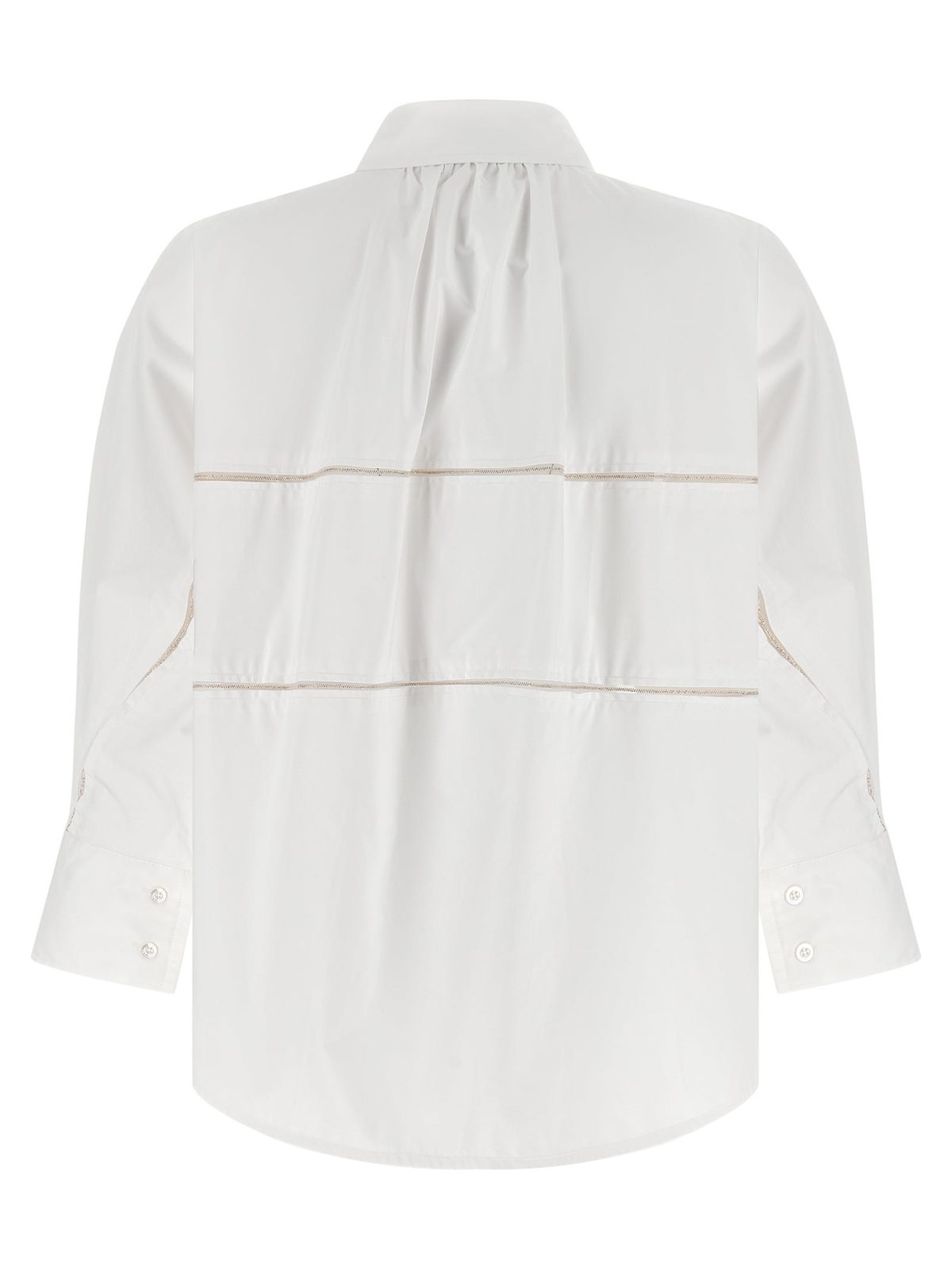 Fabiana Filippi Diamond Thread Shirt - White - Image 2 of 4