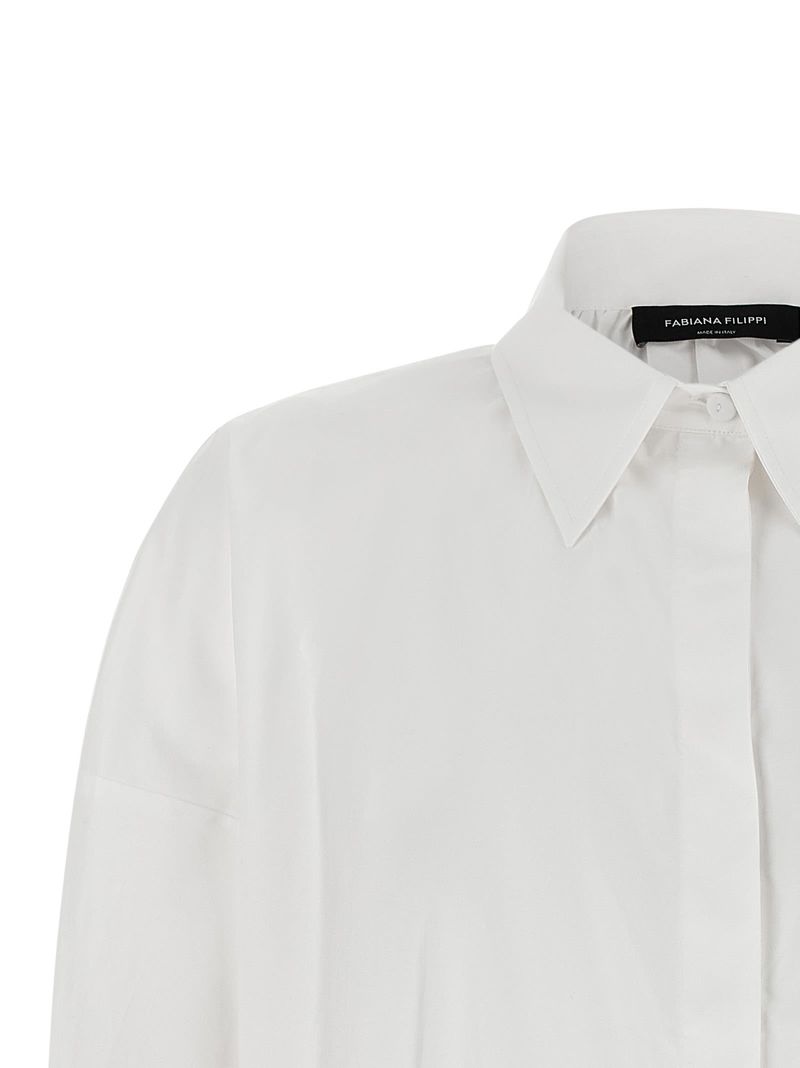 Fabiana Filippi Diamond Thread Shirt - White