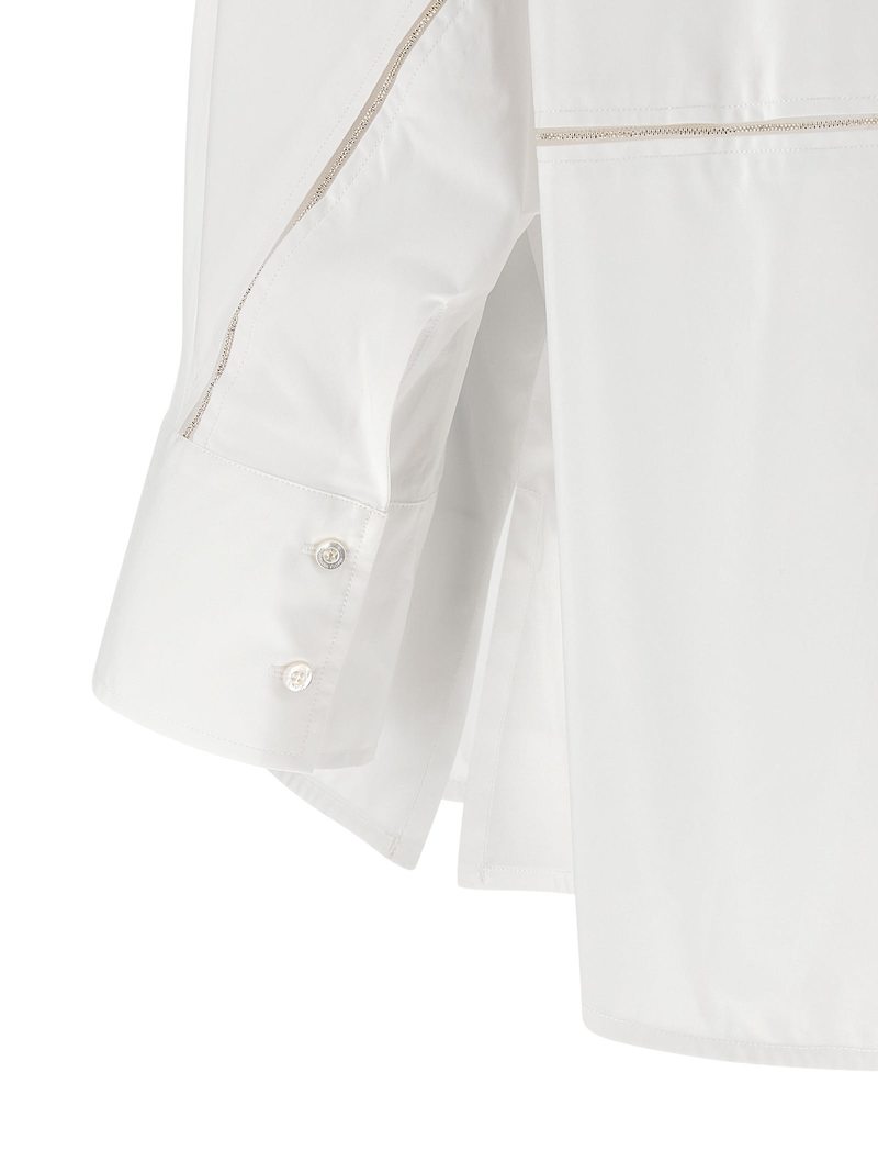 Fabiana Filippi Diamond Thread Shirt - White