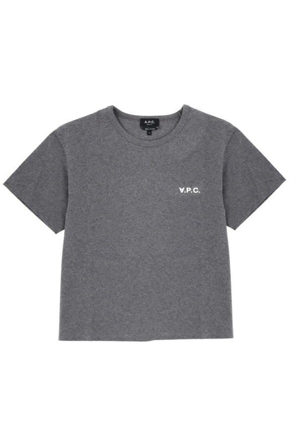 A.P.C. Logo T-Shirt - Gray