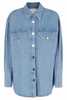 Dondup Camicia Over Shirt - Blue - Thumbnail 1