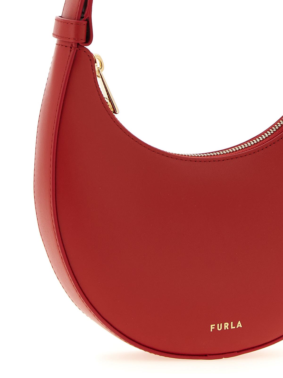 Furla Delizia Mini Shoulder Bag - Red - Image 3 of 4