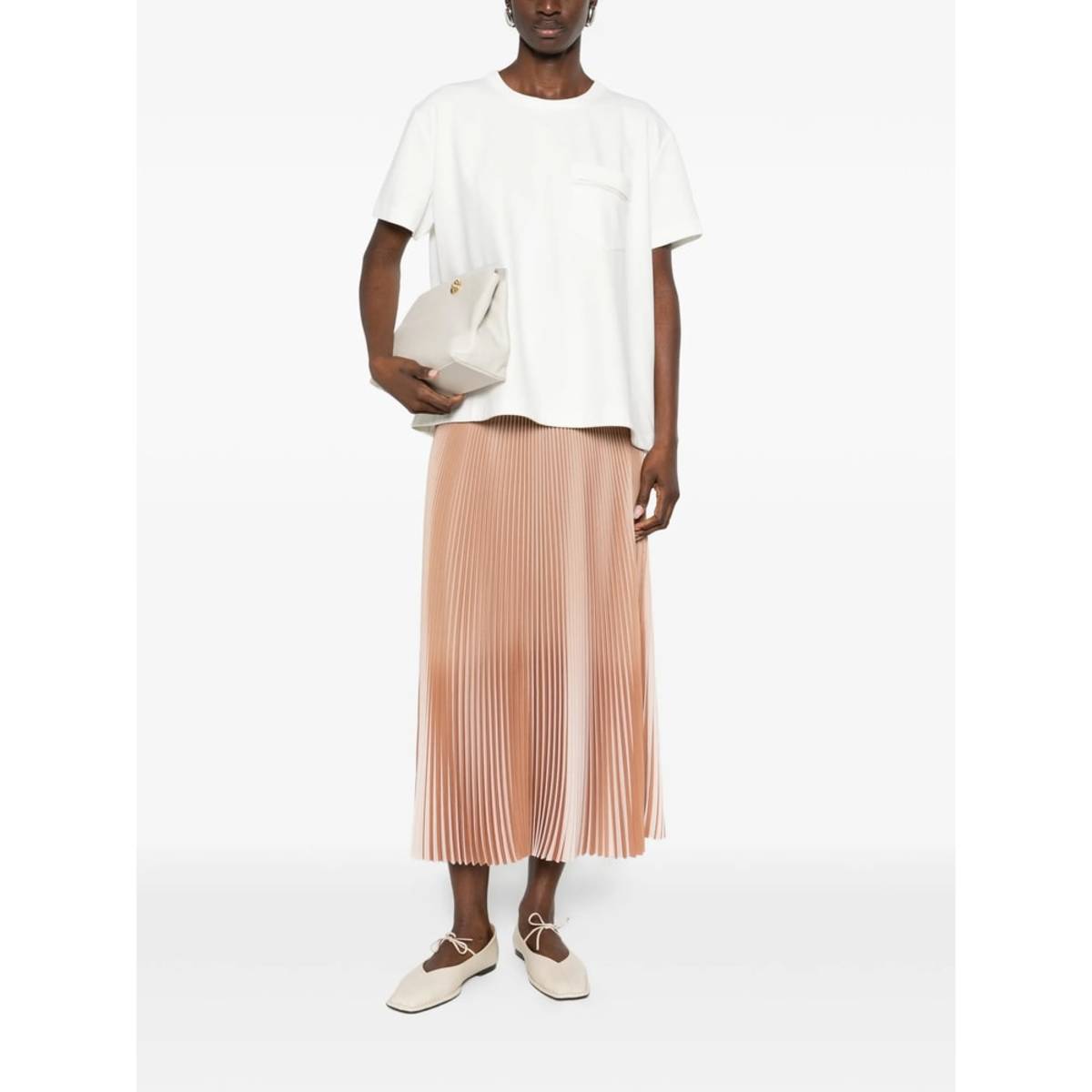 Fabiana Filippi Dress T-Shirt - White - Image 3 of 5