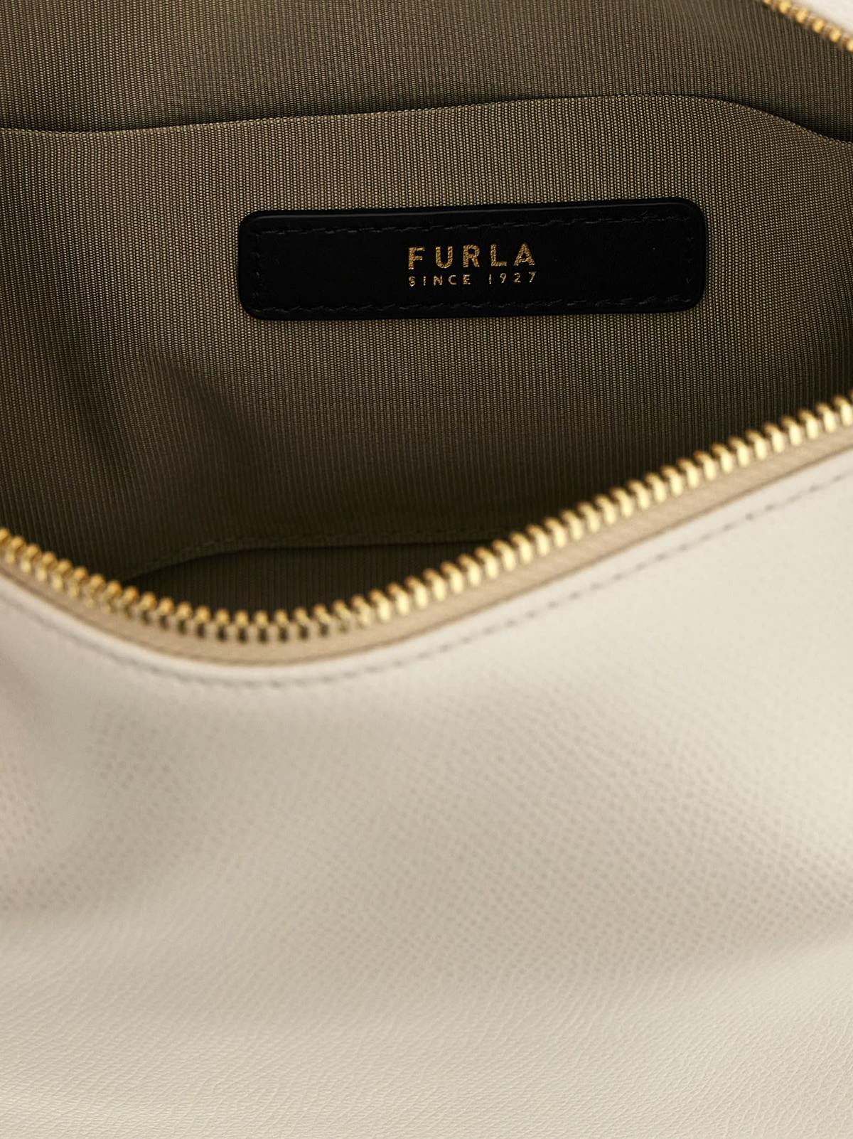 Furla Tonie Mignon Shoulder Bag - Beige - Image 4 of 4