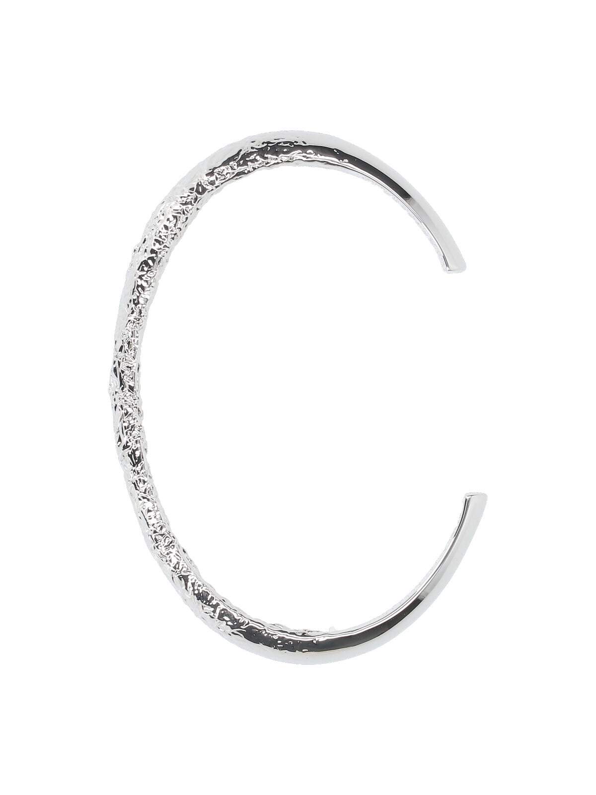 MM6 Maison Margiela Foil Bracelet - Silver - Image 2 of 3