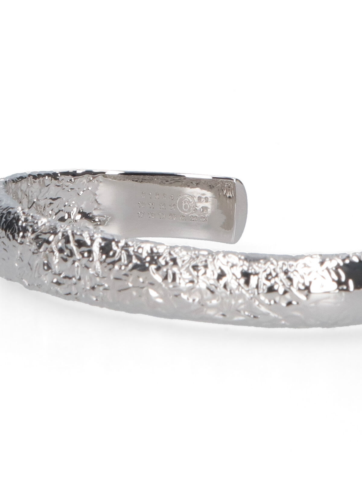 MM6 Maison Margiela Foil Bracelet - Silver - Image 3 of 3