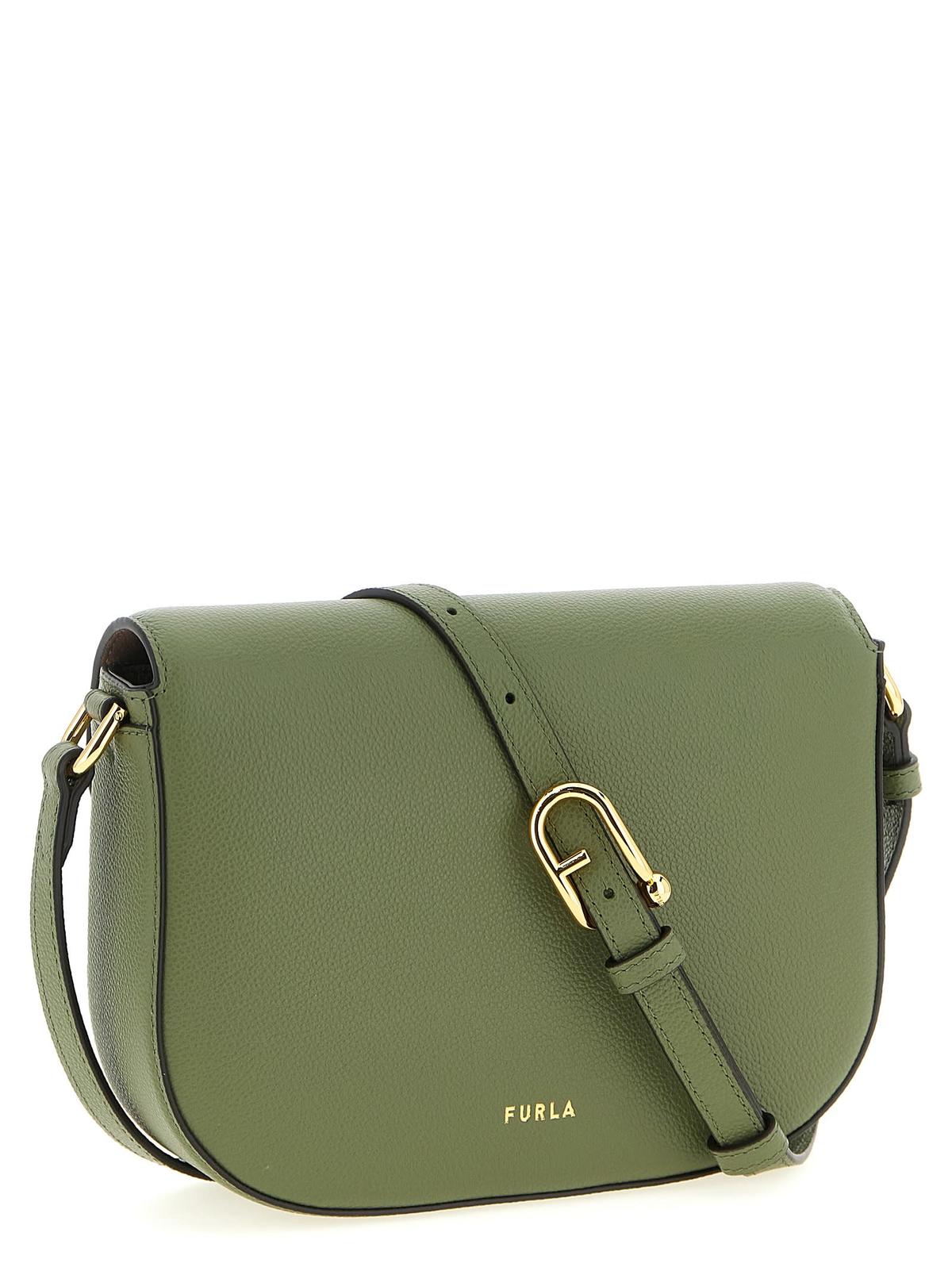 Furla Moonlight Small Crossbody Bag - Green - Image 2 of 4