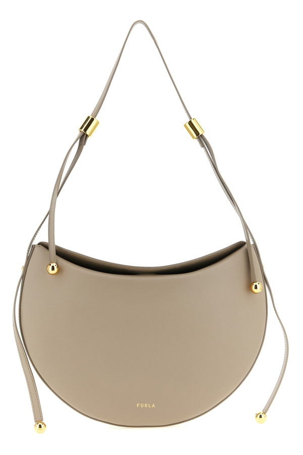 Furla Moonstone Small Shoulder Bag - Beige