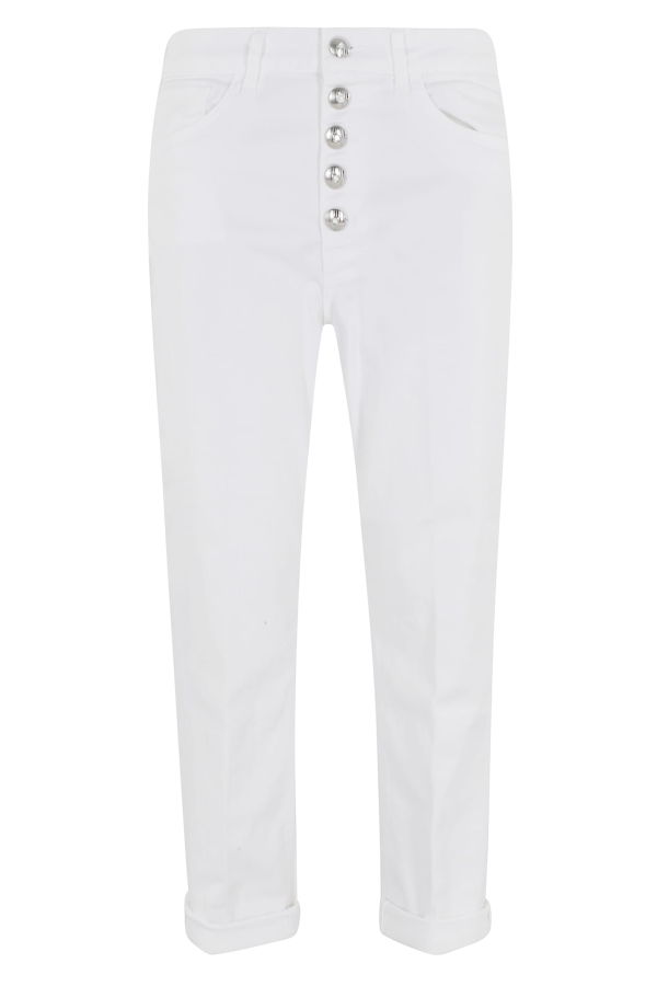 Dondup Koons Loose 5-Pocket Jeans - White