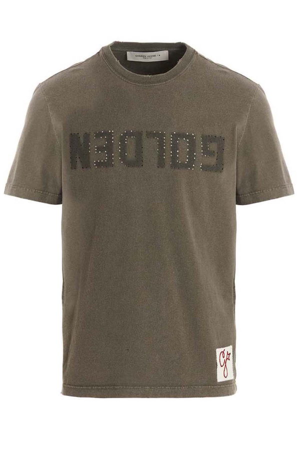 Golden Goose Logo T-Shirt - Verde