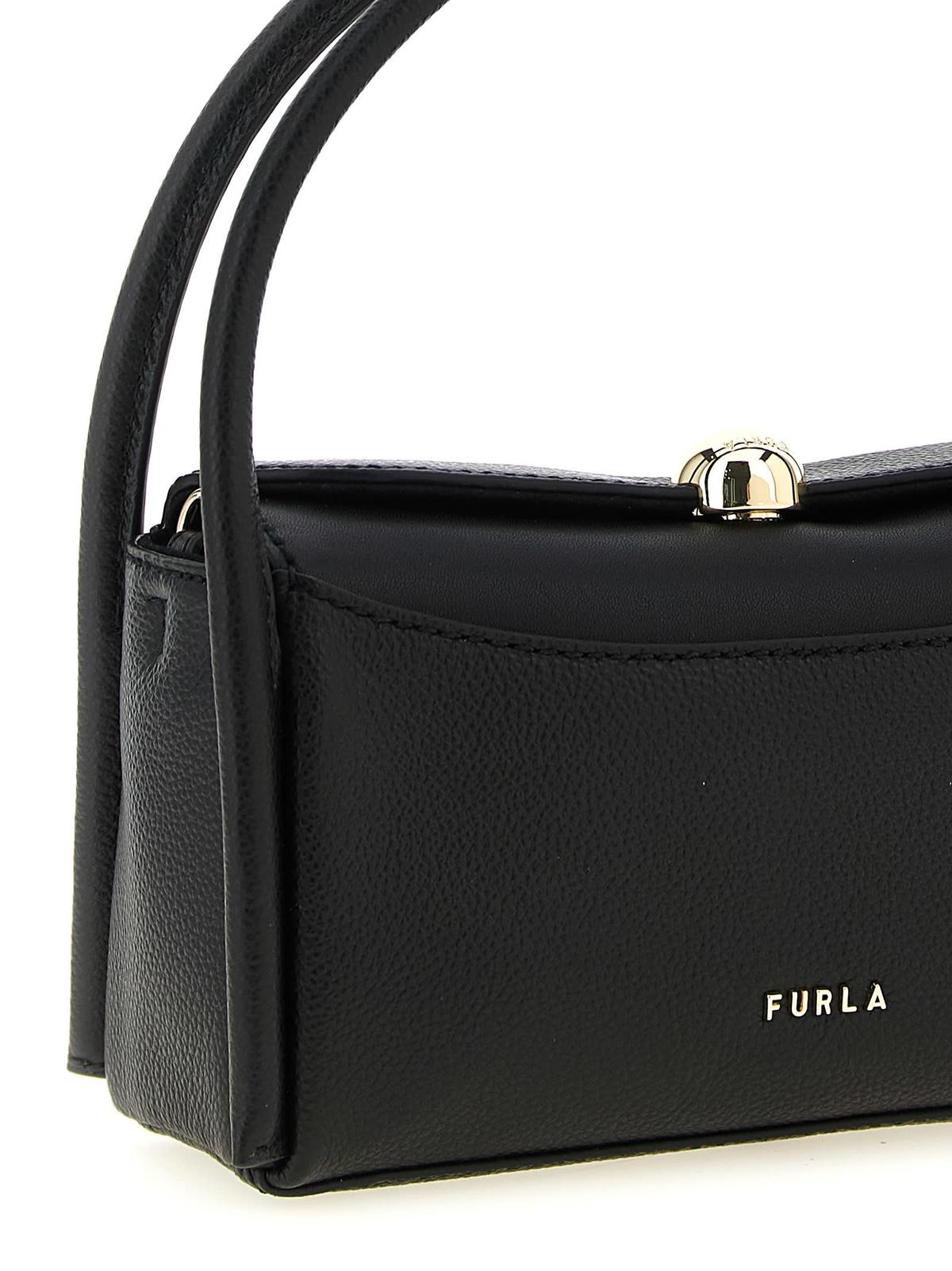 Furla Nicole Mini Handbag - Black - Image 3 of 4