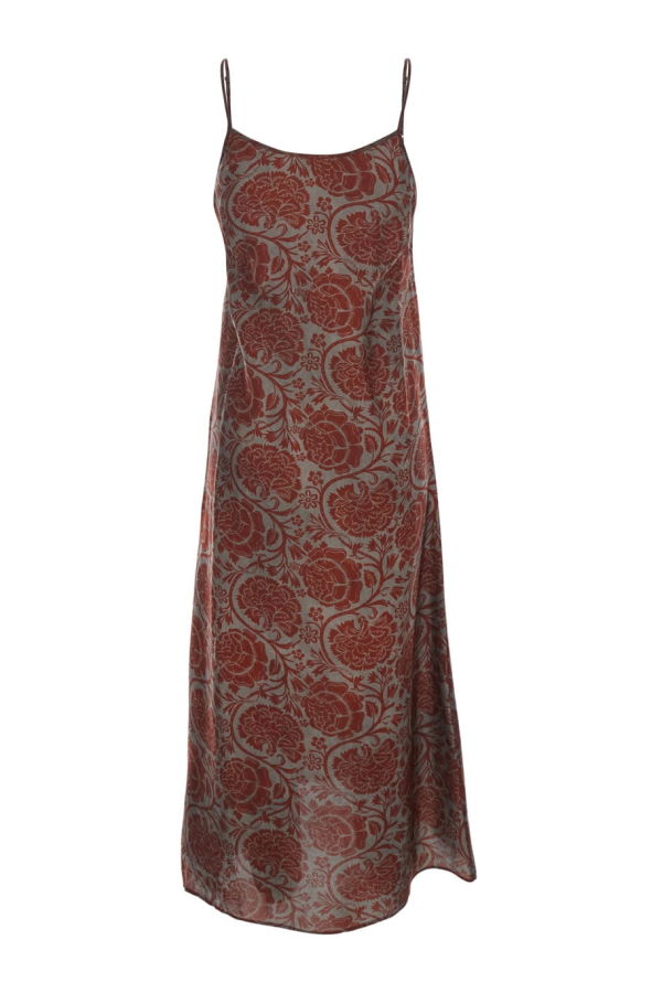 Uma Wang Anaya Long Dress - Red