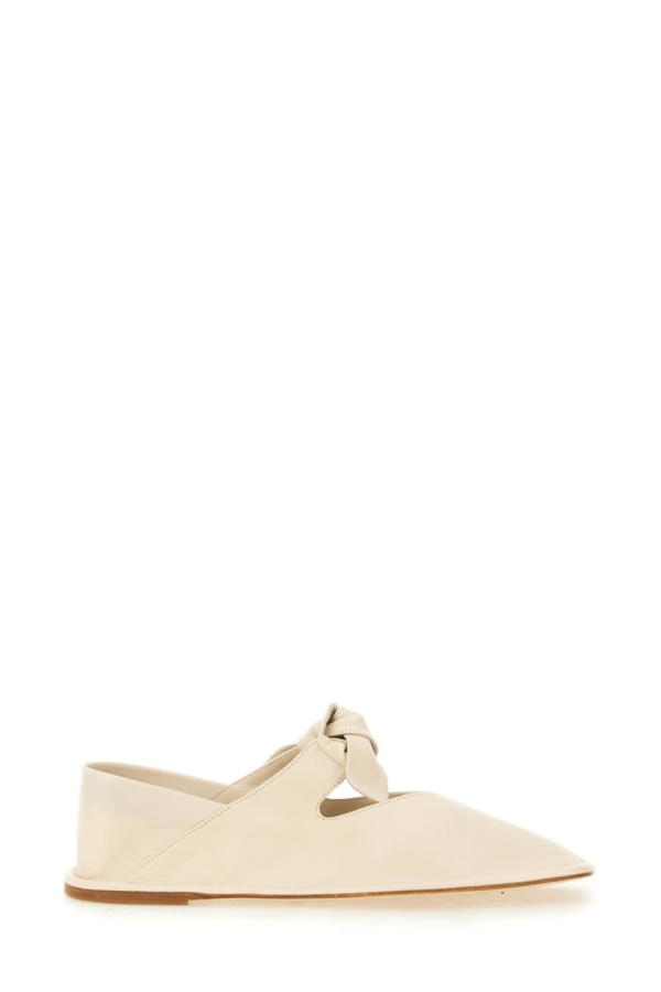 Hereu Llasada Flat Shoes - Ivory