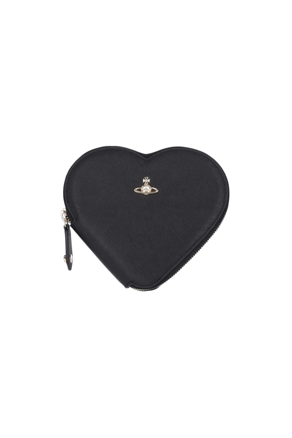 Vivienne Westwood New Heart Crossbody Bag - Black