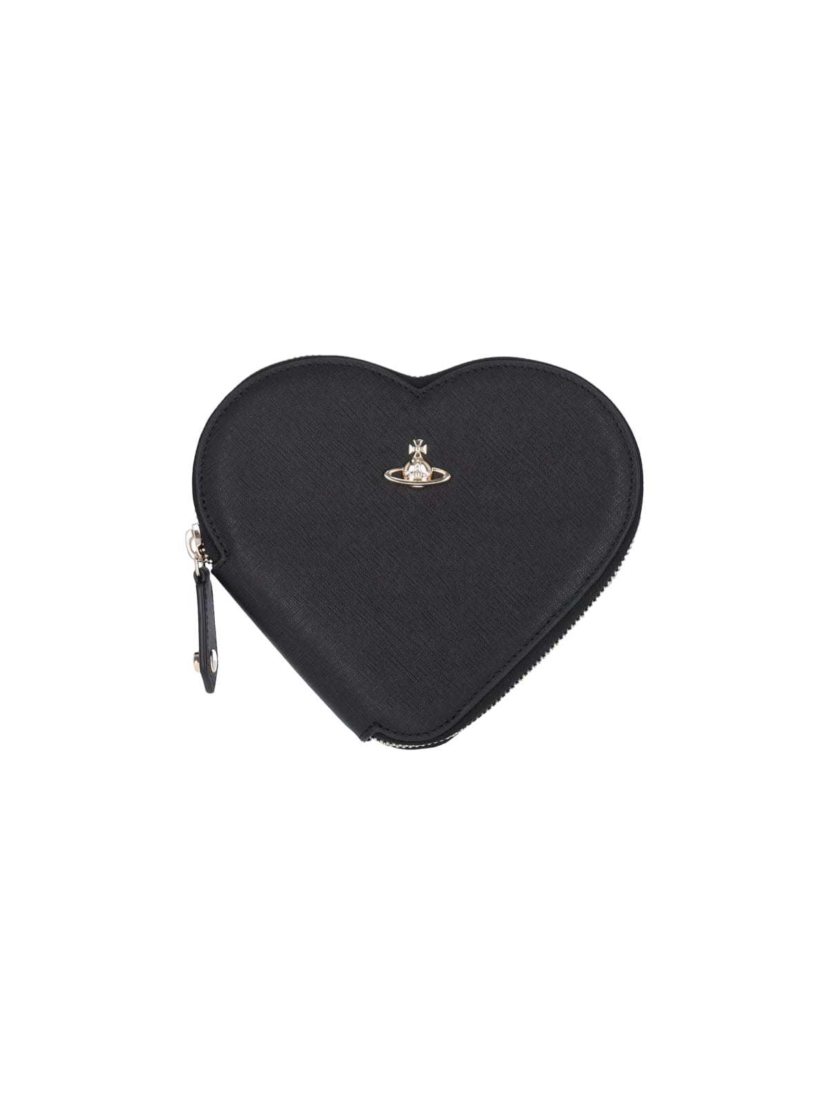 Vivienne Westwood New Heart Crossbody Bag - Black - Image 1 of 5