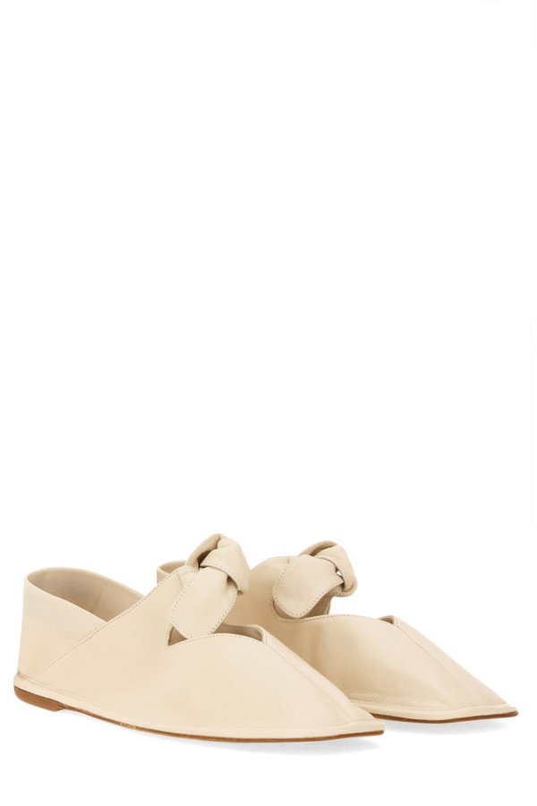 Hereu Llasada Flat Shoes - Ivory