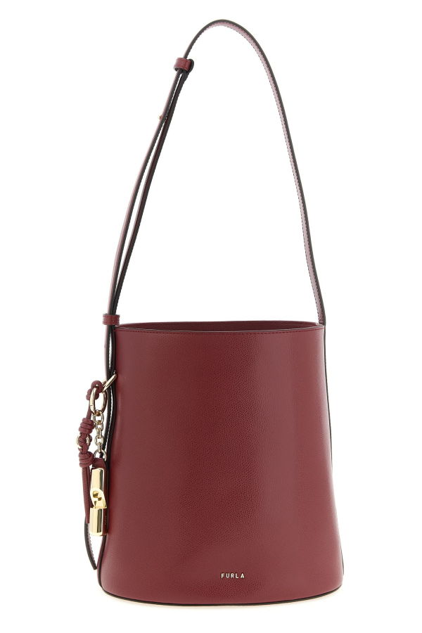 Furla Roxie Small Bucket Bag Shoulder Bag - Bordeaux