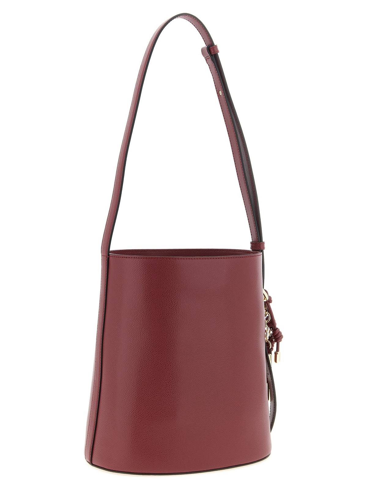 Furla Roxie Small Bucket Bag Shoulder Bag - Bordeaux - Image 2 of 4